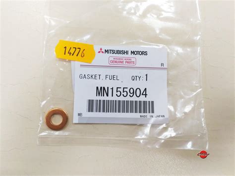 Прокладка под форсунку, 7*14*2 Mitsubishi, 4M41 CRDi Pajero V88W, V98W ...