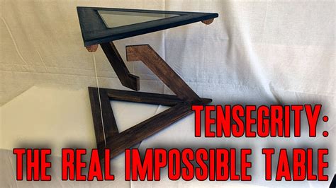 Tensegrity Impossible Table In Scala 11 Youtube