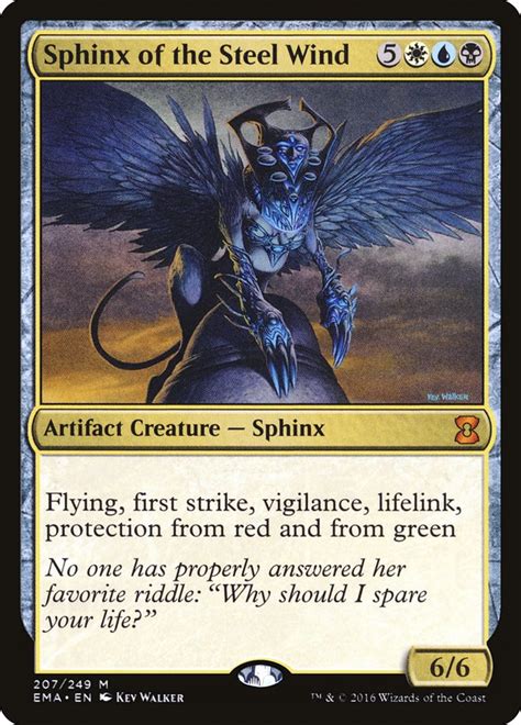 Sphinx Of The Steel Wind · Eternal Masters Ema 207 · Scryfall Magic