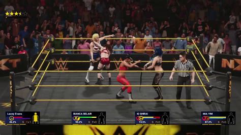 Wwe K Bianca Belair Vs Mia Yim Vs Io Shirai Vs Lacey Evans Wwe