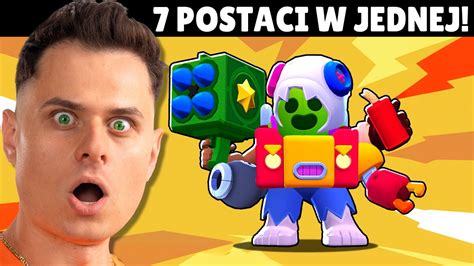 7 POSTACI W JEDNEJ BRAWL STARS YouTube