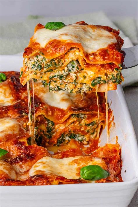 Spinach Lasagna Recipe In 2024 Spinach And Ricotta Lasagna Lasagne