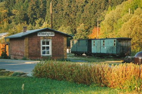 Bahnhof Schmalzgrube Preßnitztalbahn