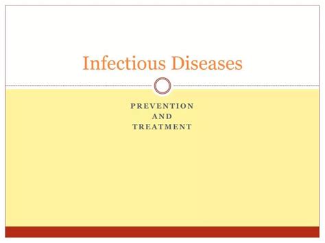 Ppt Infectious Diseases Powerpoint Presentation Free Download Id