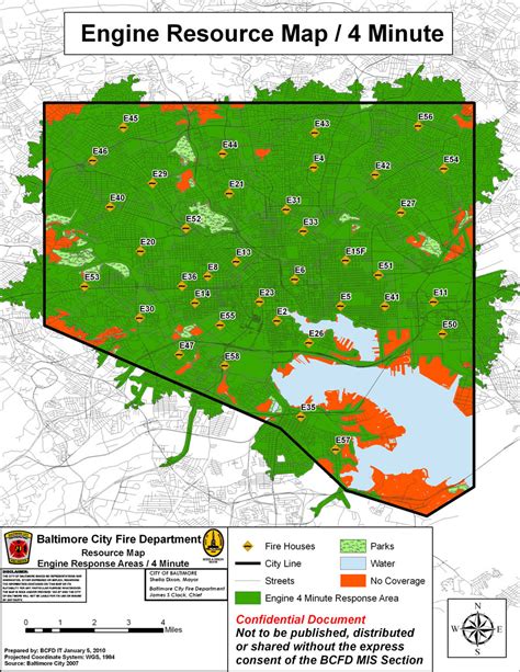 Esri Arcwatch April 2011 Baltimore City Fire Department Maximizes Manpower And Resources With