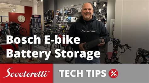 Bosch Ebike Battery Storage Youtube