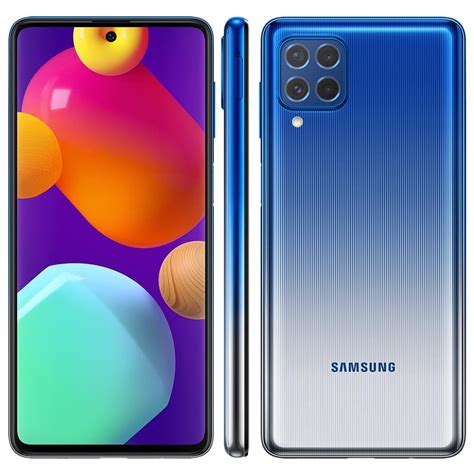 Smartphone Samsung Galaxy A Azul Gb Tela Infinita De Camera