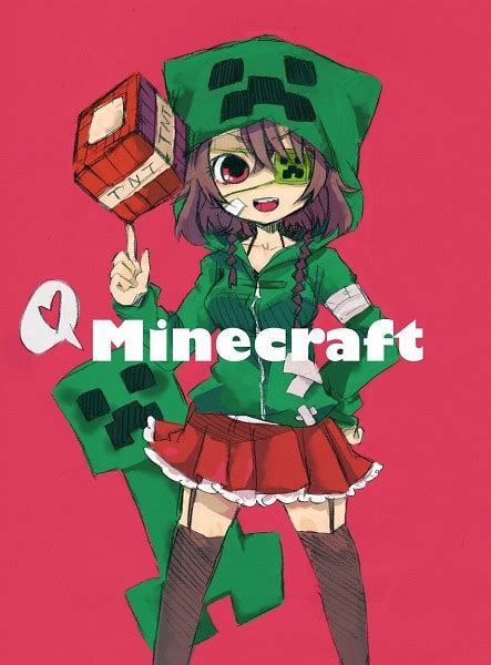 Creeper Minecraft Image 908366 Zerochan Anime Image Board