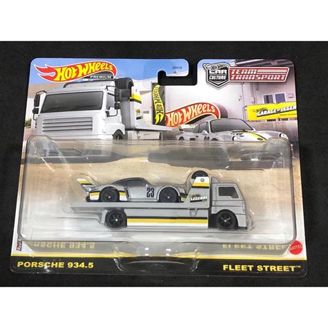 風火輪 hot wheels legends 運輸車 保時捷 porsche 934 5 精裝 膠胎 蝦皮購物