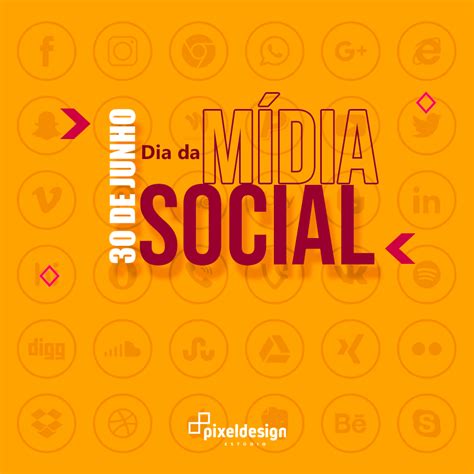 O Dia da Mídia Social é celebrado em 30 de junho O Social Media Day é