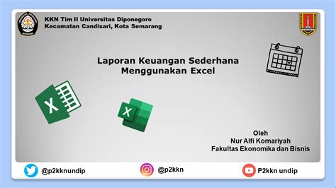 Mahasiswi Kkn Tim Ii Universitas Diponegoro Melakukan Edukasi Pembuatan