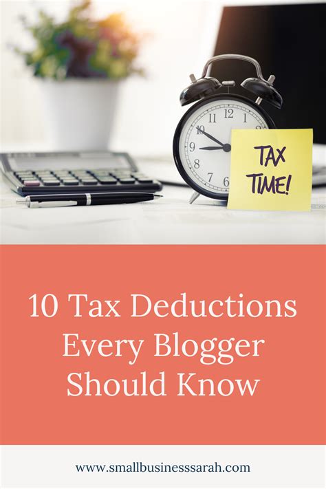 10 Tax Deductions Every Blogger Should Know Artofit