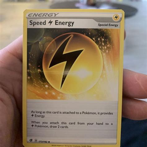 Verified Speed Lightning Energy Rebel Clash By Pokemon Cards Whatnot