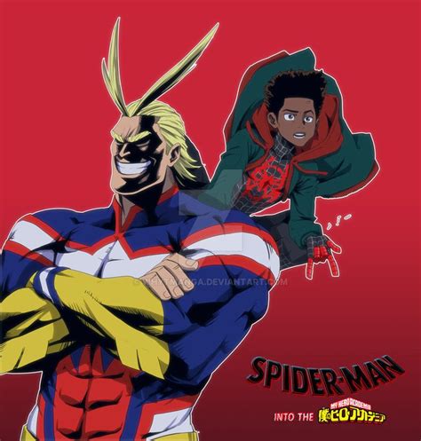 Spider Man Into Boku No Hero Academia By Whytmanga Spiderman Boku No