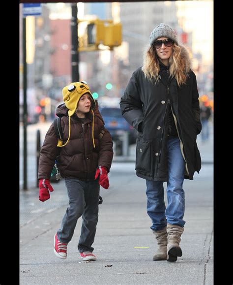 Photo Sarah Jessica Parker et son fils James Wilkie à New York le 20