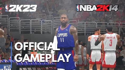 Nba K K Pc Gameplay Rockets Vs Clippers Next Gen Youtube