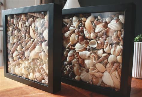 Artisanat de coquillages qui amènent la plage dans votre maison Deco