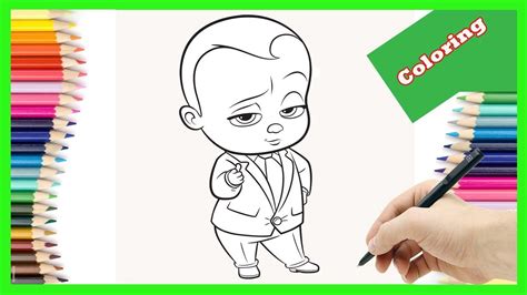 Boss Baby 2 Coloring Pages