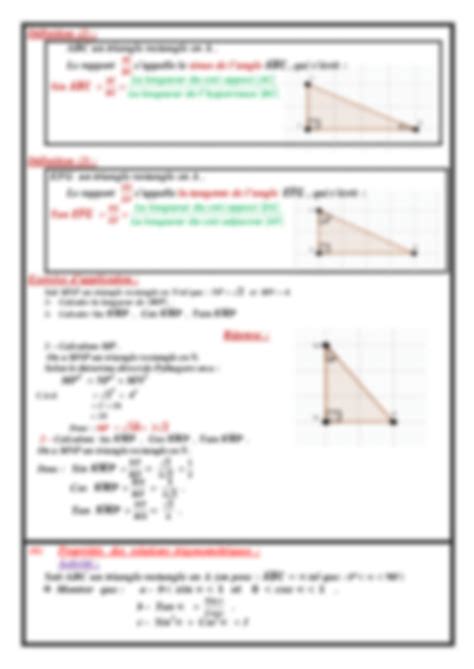 Solution Lecon Calcul Trigonom Trique Studypool