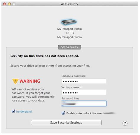 Wd Security Mac Download Screenshots