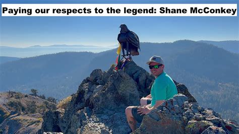 The Shane Mcconkey Memorial At The Top Of Kt The Eagles Nest At