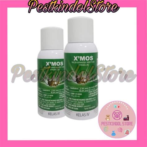 X Mos Mosquito Repellent Penghalau Nyamuk 83 Ml 50 G Shopee Malaysia