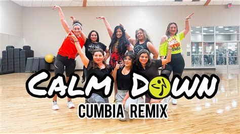 💥calm Down💥cumbia Remix😎 Pablo Delakruz Zumba Coreo Calmdown Cumbia