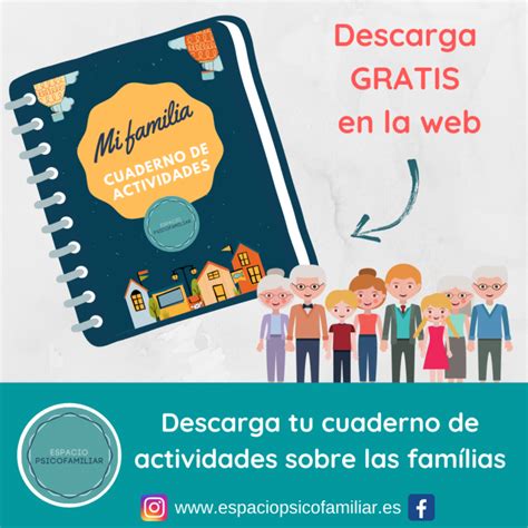 Descarga GRATIS El Cuaderno De Actividades Sobre La Familia Espacio