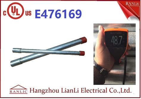 UL Standard Rigid IMC Electrical Conduit Tubing Hot DIP Galvanized