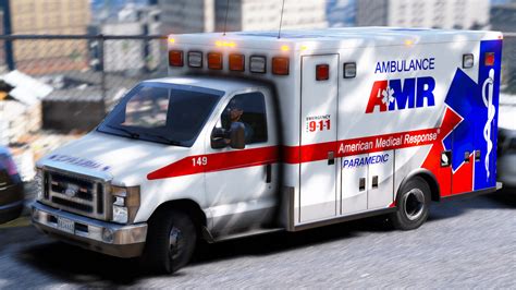 American Medical Response (AMR) Ambulance Skin Pack - GTA5-Mods.com