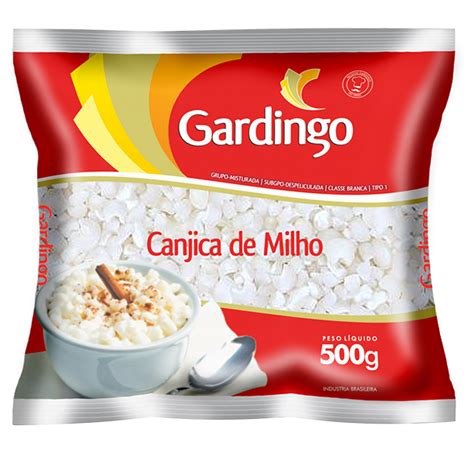 CANJICA BRANCA GARDINGO 500G Supermercados Pais Filhos Loji