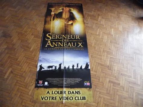 LE SEIGNEUR DES Anneaux La Communaute De L Anneau Affiche Cinema 160 60