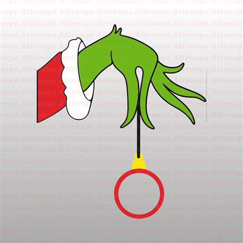 Grinch Hand Christmas Dr Seuss Svg 3 Svg Dxf Cricut Etsy