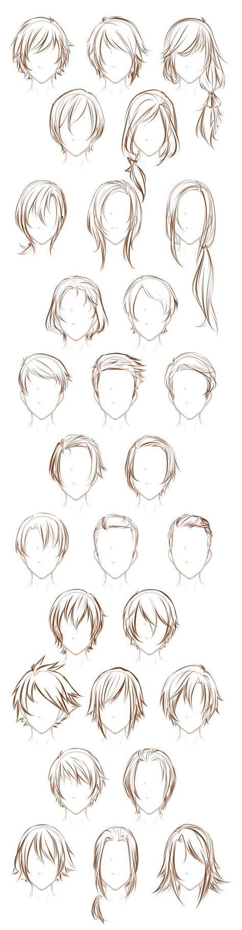 Dibujo De Cabello De Hombre