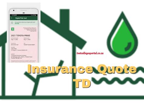 Insurance Quote Td Tvet Colleges