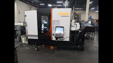 Mazak Hyperquadrex Hqr Msy Dual Spindle Dual Y Axis Turret Cnc