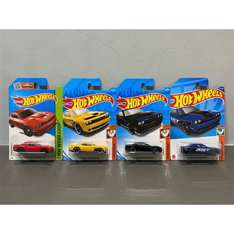 初版 Hot Wheels 風火輪 Dodge Challenger SRT 道奇 挑戰者 美式肌肉車 蝦皮購物