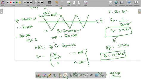 Example On Wide Band Frequency Modulation And Phase Modulation Example