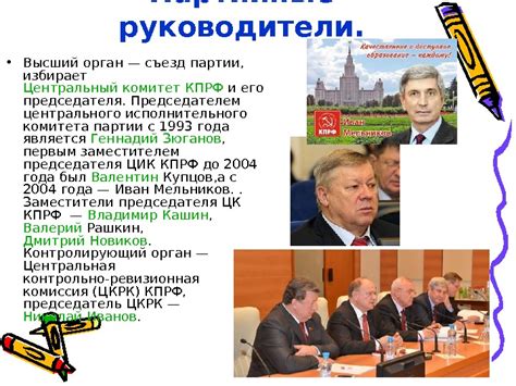 Презентация Коммунистическая партия Российской Федерации