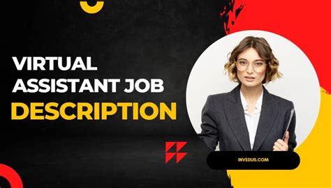 Virtual Assistant Job Description Template By Invedus Outsourcing Invedus