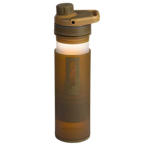 Grayl Ultrapress Water Filter Bottle 500 Ml Brown 500 Cbn Best