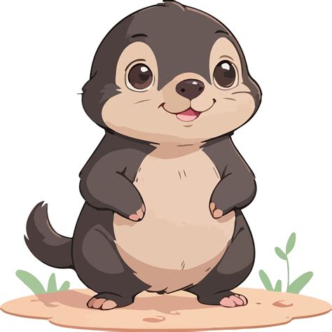 mole animal cartoon 8