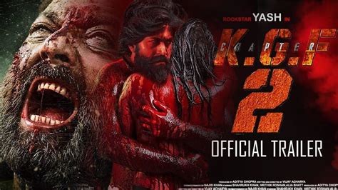 Kgf 2 Official Trailer 55 Interesting Factsrocking Star Yashsanjay