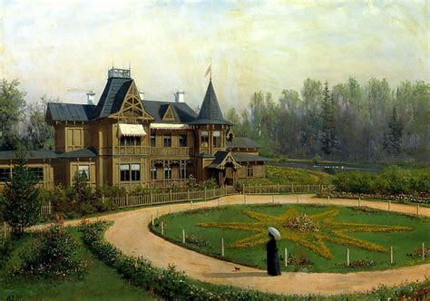 ЛАГОРИО Лев - Дача. 1892 - (картина)