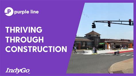 Indygo Purple Line Public Meeting Thriving Through Construction Youtube