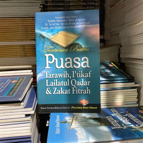 Jual Buku Tuntunan Praktis Puasa Tarawih I Tikaf Lailatul Qadar Dan