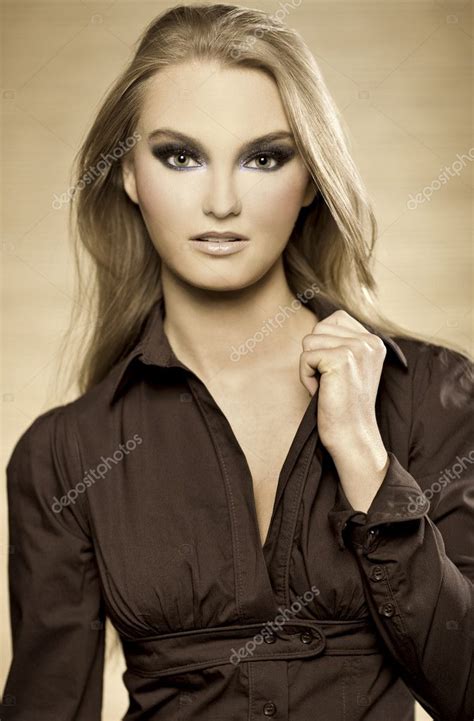 Blonde Babe Stock Photo Bartekwardziak