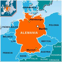 Ubicacion De Alemania En El Mapa