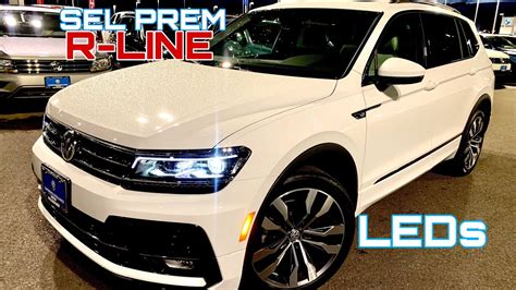 2020 Tiguan Sel Premium R Line Night Leds Youtube