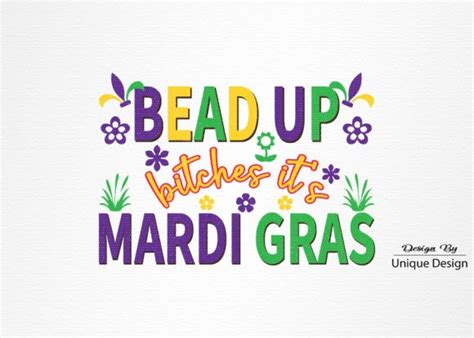 Mardi Gras Png Sublimation Design Graphic By Unique Design Creative